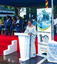 Evelyn Sagbil Nabia - Headmistress, Accra High School (Accra High 100th Anniversary Celebration)